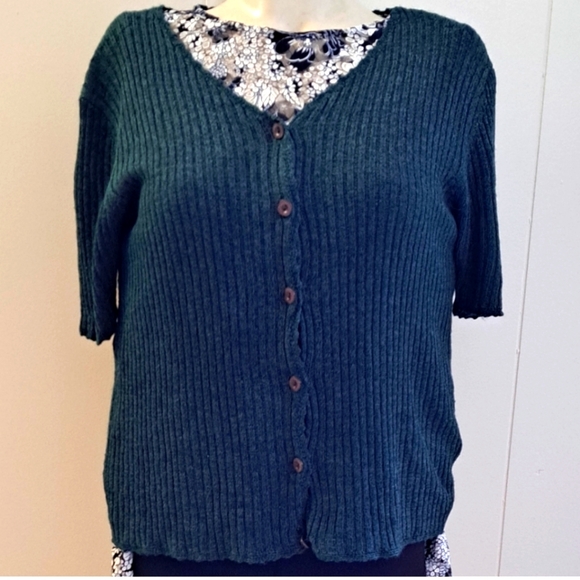 VintageSilk blend cardigan - Picture 1 of 2